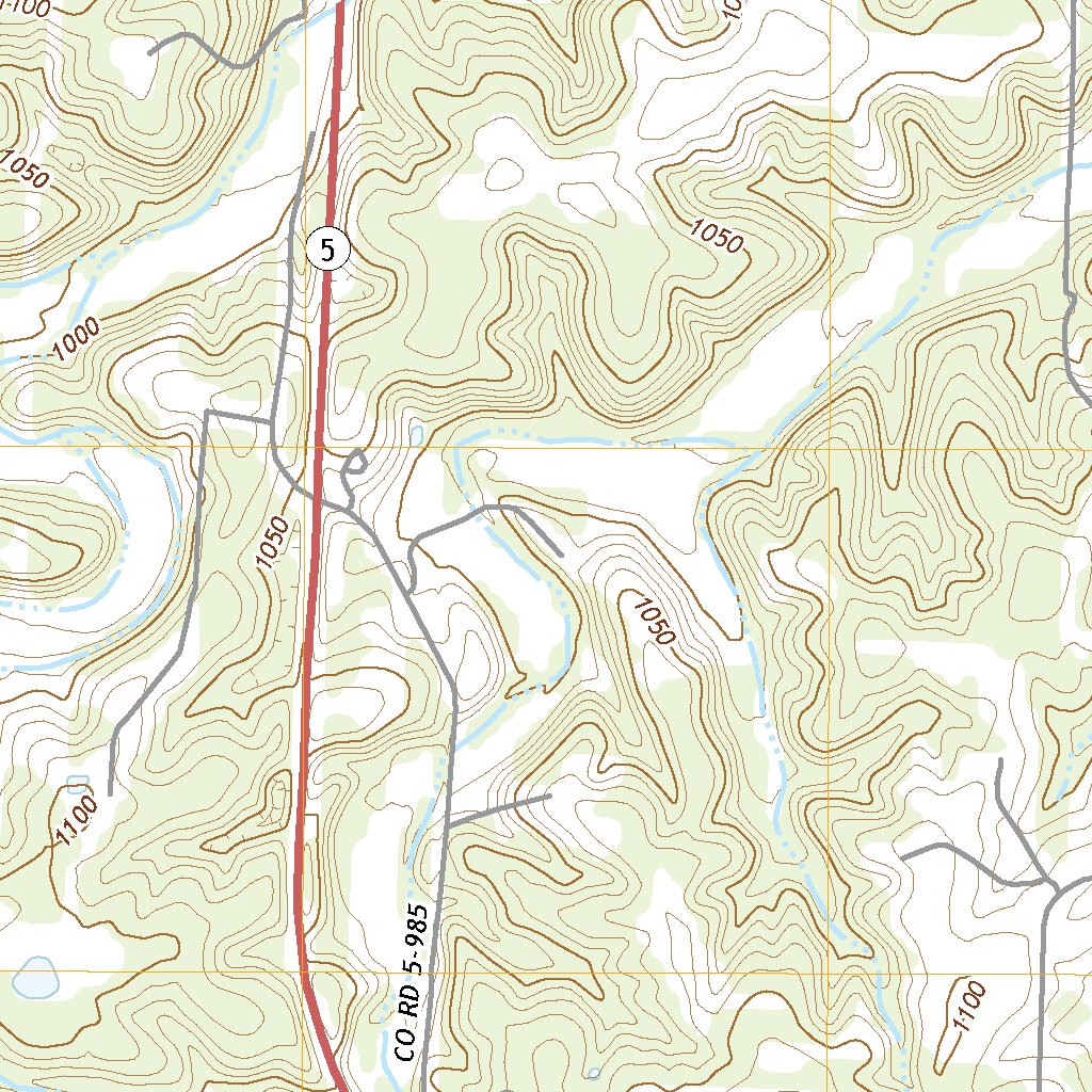 Eldridge East, MO (2021, 24000-Scale) Map by United States Geological ...