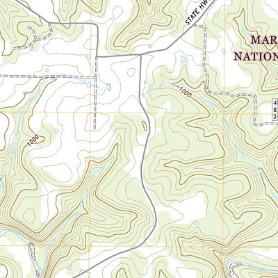 Nichols Knob, MO (2021, 24000-Scale) Preview 2