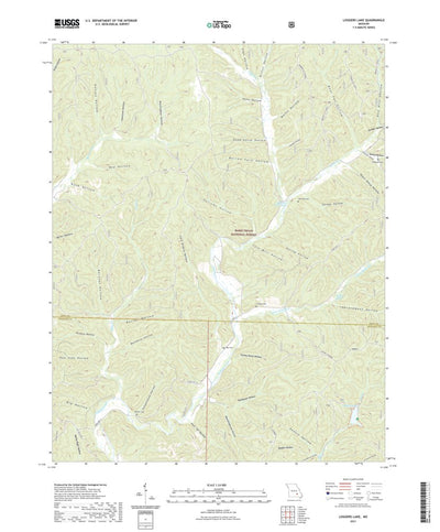 Loggers Lake, MO (2021, 24000-Scale) Preview 1