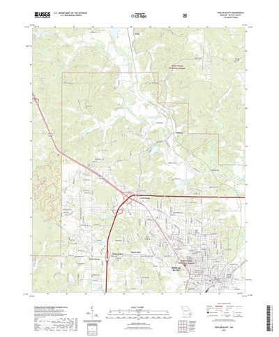 Poplar Bluff, MO (2021, 24000-Scale) Preview 1