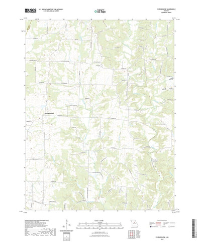 Sturgeon SW, MO (2021, 24000-Scale) Preview 1