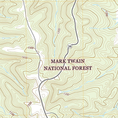Shell Knob, MO (2021, 24000-Scale) Preview 2