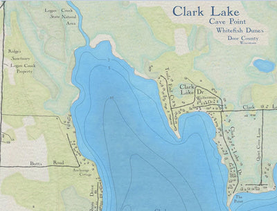 Clark Lake, Door County, Wisconsin