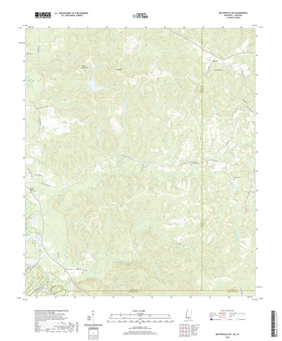Baxterville SW, MS (2020, 24000-Scale) Preview 1
