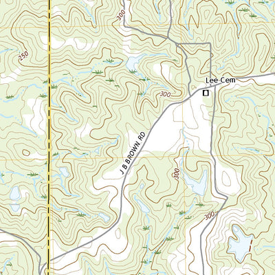 Browns Lake, MS (2020, 24000-Scale) Preview 3