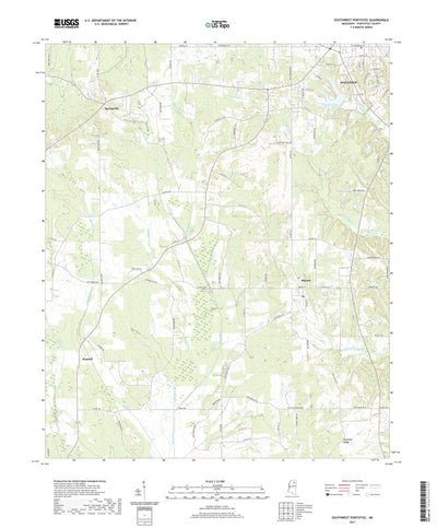 Southwest Pontotoc, MS (2021, 24000-Scale) Preview 1