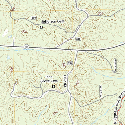 Puskus Lake, MS (2021, 24000-Scale) Preview 3
