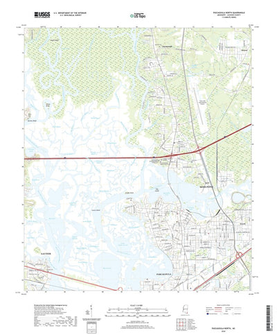 Pascagoula North, MS (2020, 24000-Scale) Preview 1