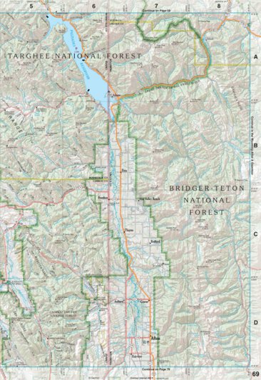 Idaho Atlas & Gazetteer Page 69