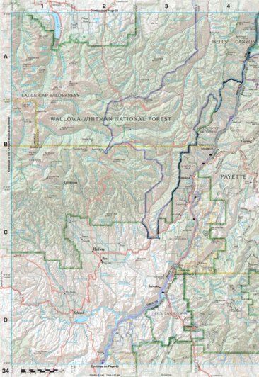 Idaho Atlas & Gazetteer Page 34