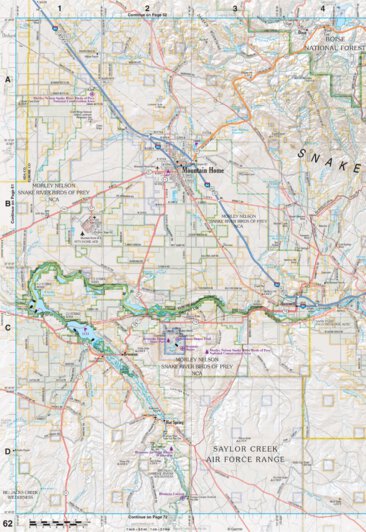 Idaho Atlas & Gazetteer Page 62