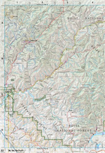 Idaho Atlas & Gazetteer Page 52