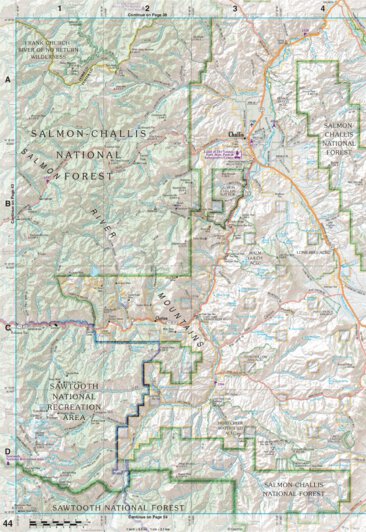 Idaho Atlas & Gazetteer Page 44