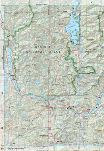 Idaho Atlas & Gazetteer Page 14