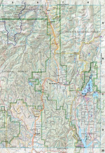 Idaho Atlas & Gazetteer Page 35