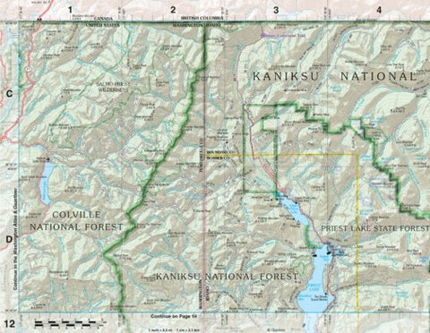 Idaho Atlas & Gazetteer Page 12