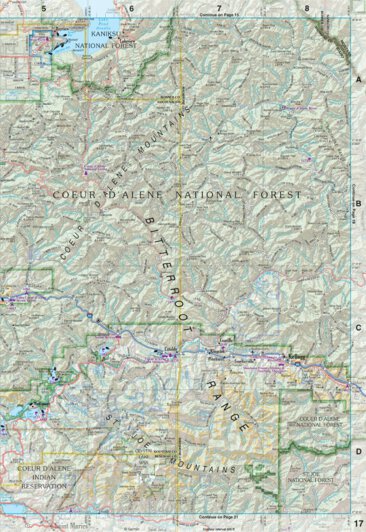 Idaho Atlas & Gazetteer Page 17