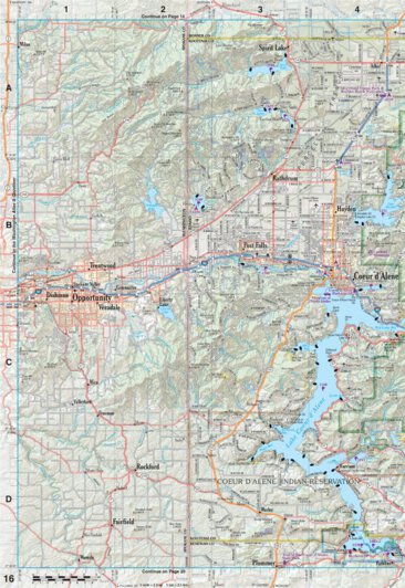 Idaho Atlas & Gazetteer Page 16