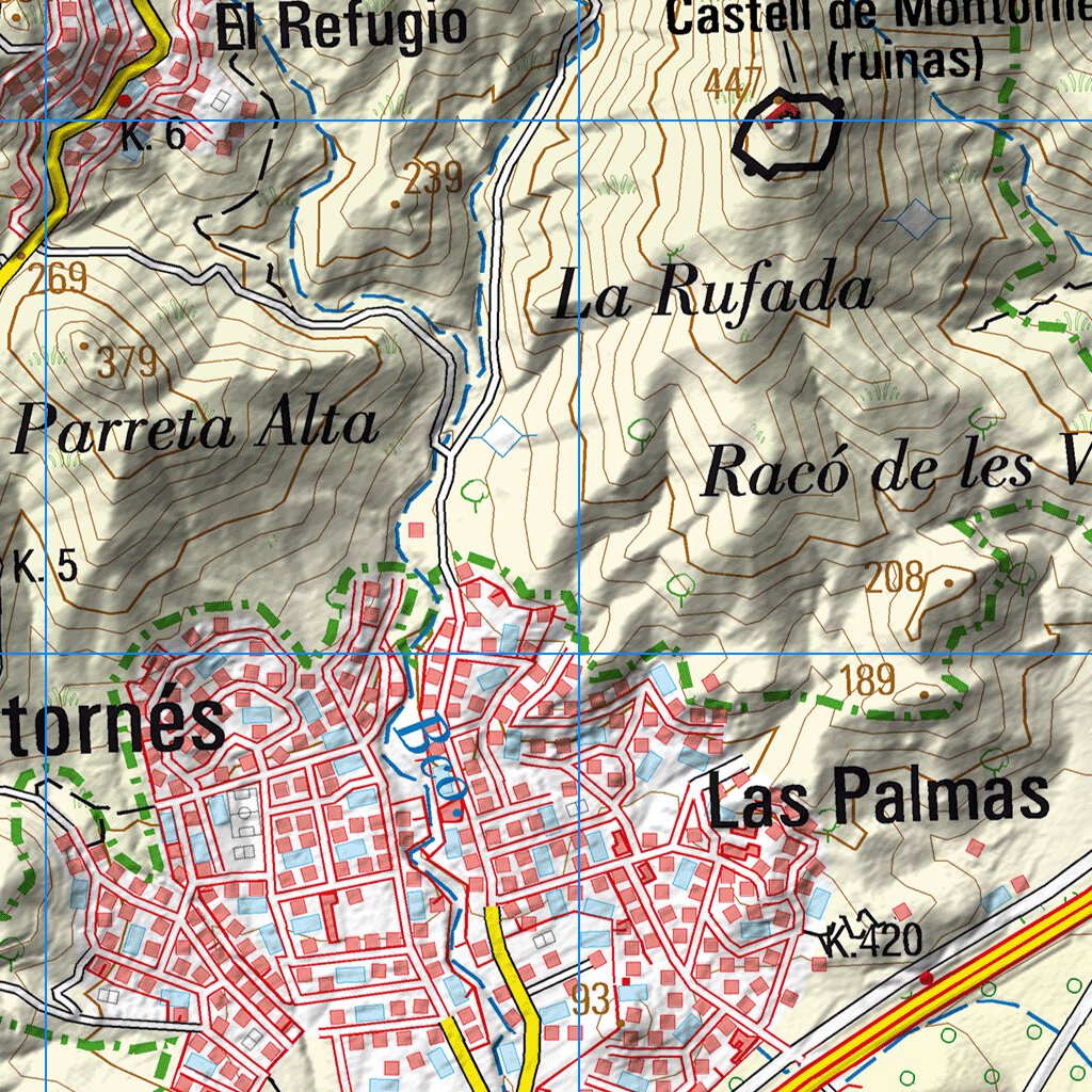 Benicasim/Benicàssim (0616) Map by Instituto Geografico Nacional de ...