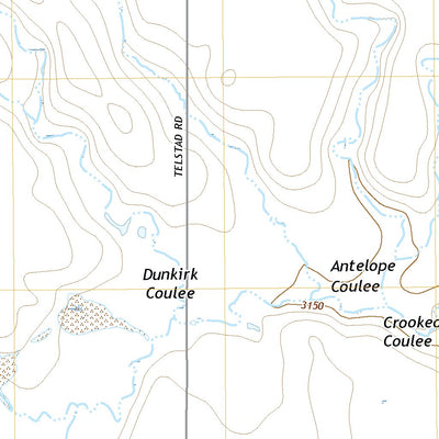 Antelope Coulee SE, MT (2020, 24000-Scale) Preview 3
