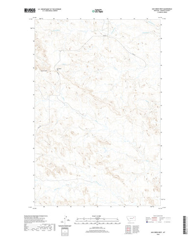 Ash Creek West, MT (2020, 24000-Scale) Preview 1