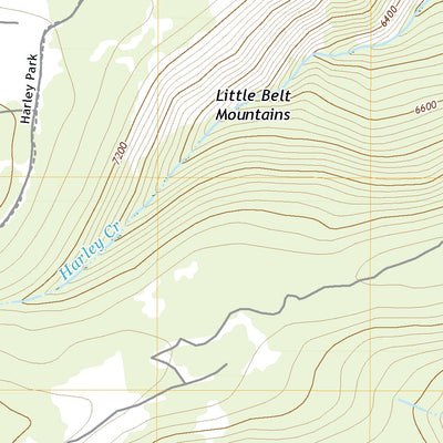 Belt Park Butte, MT (2020, 24000-Scale) Preview 2
