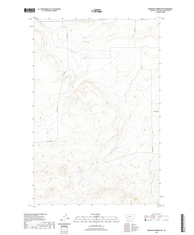 Bowmans Corners NW, MT (2020, 24000-Scale) Preview 1