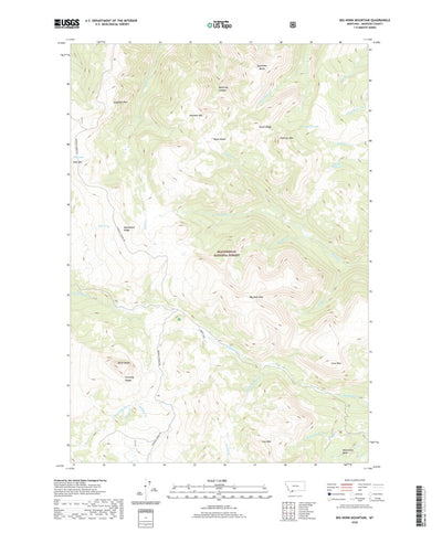 Big Horn Mountain, MT (2020, 24000-Scale) Preview 1