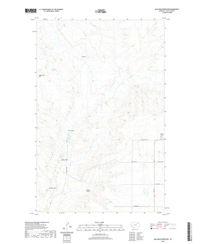 Bullhead Reservoir, MT (2020, 24000-Scale) Preview 1