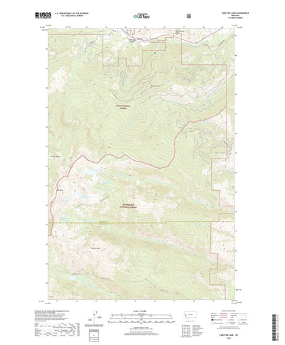 Carlton Lake, MT (2020, 24000-Scale) Preview 1