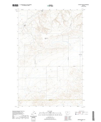 Carlson Coulee, MT (2020, 24000-Scale) Preview 1