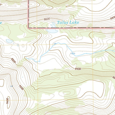 Cirque Lake, MT (2020, 24000-Scale) Preview 2