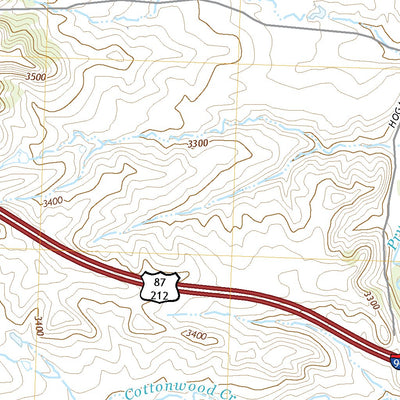 Cottonwood Creek, MT (2020, 24000-Scale) Preview 2
