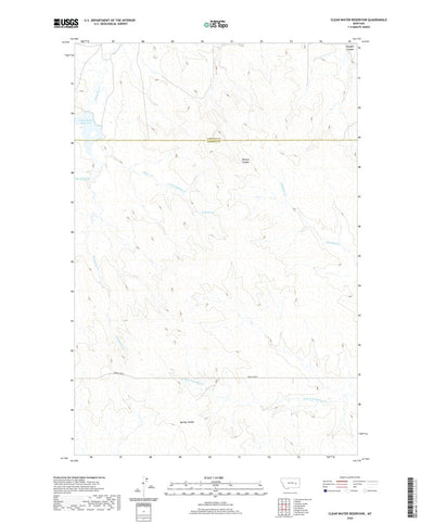 Clear Water Reservoir, MT (2020, 24000-Scale) Preview 1