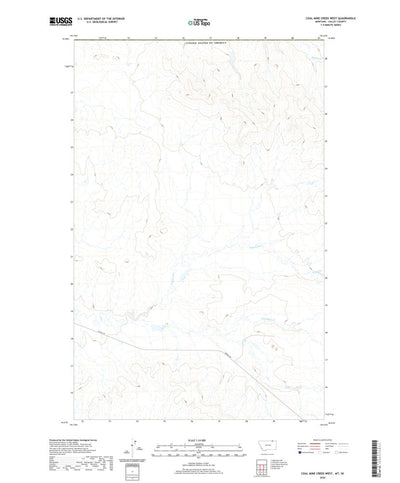 Coal Mine Creek West, MT (2020, 24000-Scale) Preview 1