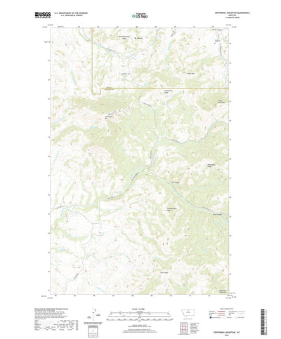 Centennial Mountain, MT (2020, 24000-Scale) Preview 1