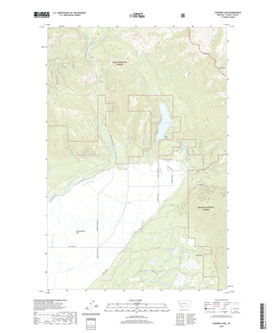 Coopers Lake, MT (2020, 24000-Scale) Preview 1