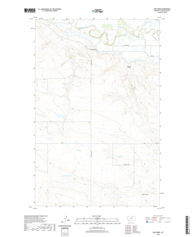 Cow Creek, MT (2020, 24000-Scale) Preview 1