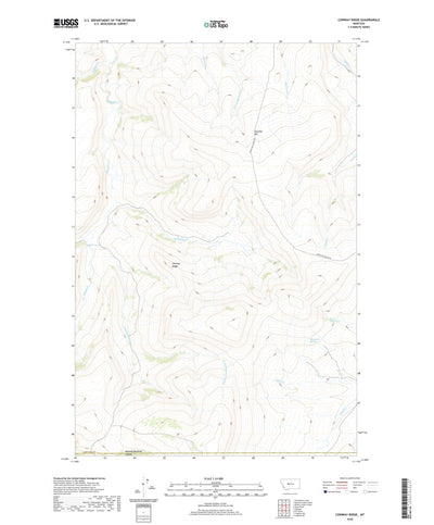 Conway Ridge, MT (2020, 24000-Scale) Preview 1