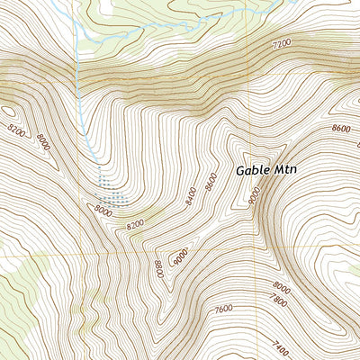 Gable Mountain, MT (2020, 24000-Scale) Preview 3