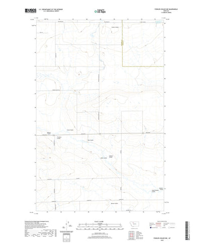 Fowler Coulee NW, MT (2020, 24000-Scale) Preview 1