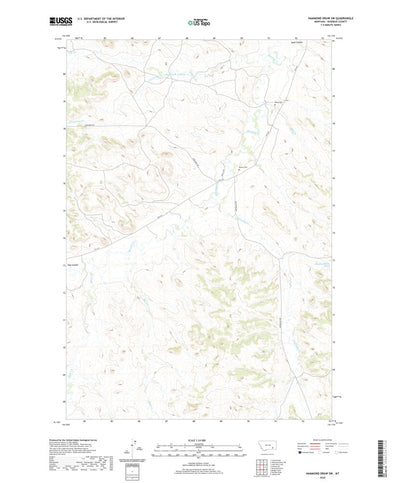 Hammond Draw SW, MT (2020, 24000-Scale) Preview 1