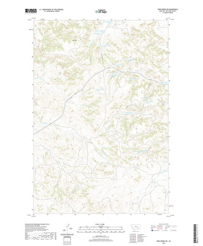 Iron Spring SW, MT (2020, 24000-Scale) Preview 1