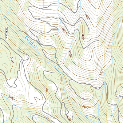 Gold Creek Peak, MT (2020, 24000-Scale) Preview 3