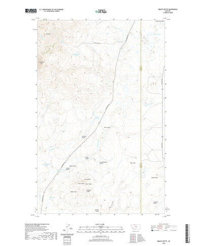Grassy Butte, MT (2020, 24000-Scale) Preview 1