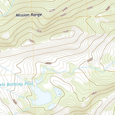 Gray Wolf Lake, MT (2020, 24000-Scale) Preview 2