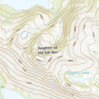 Gray Wolf Lake, MT (2020, 24000-Scale) Preview 3