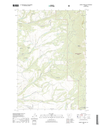Gurnett Creek East, MT (2020, 24000-Scale) Preview 1