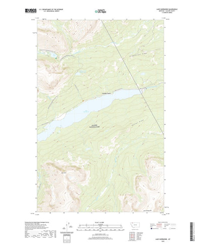 Lake Sherburne, MT (2020, 24000-Scale) Preview 1
