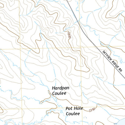 Hardpan Coulee, MT (2020, 24000-Scale) Preview 2